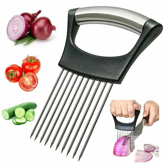 Stainless Steel Onion Holder Slicer