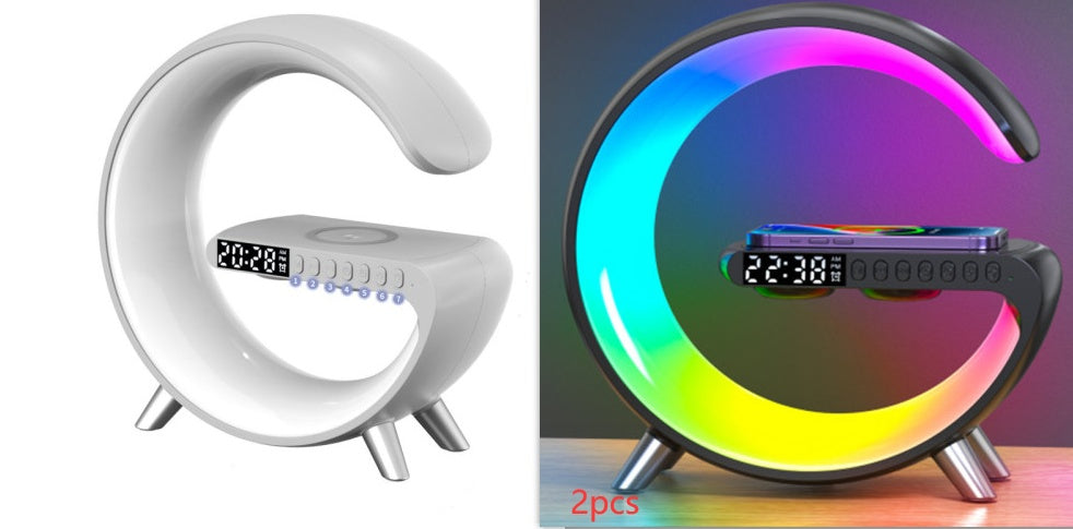 New Intelligent G Shaped LED Lamp Bluetooth Speaker