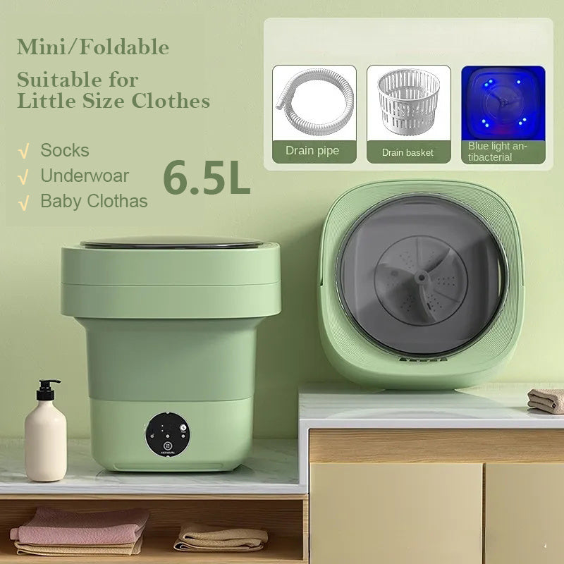 Portable Mini Foldable Washing Machine Dry Gadgets