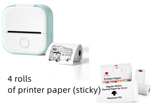 Portable Mini Thermal Label Printer Bluetooth-compatible