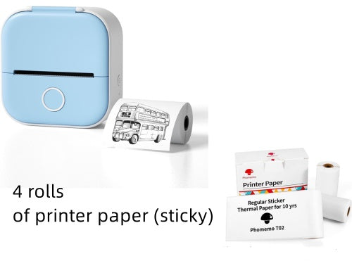 Portable Mini Thermal Label Printer Bluetooth-compatible