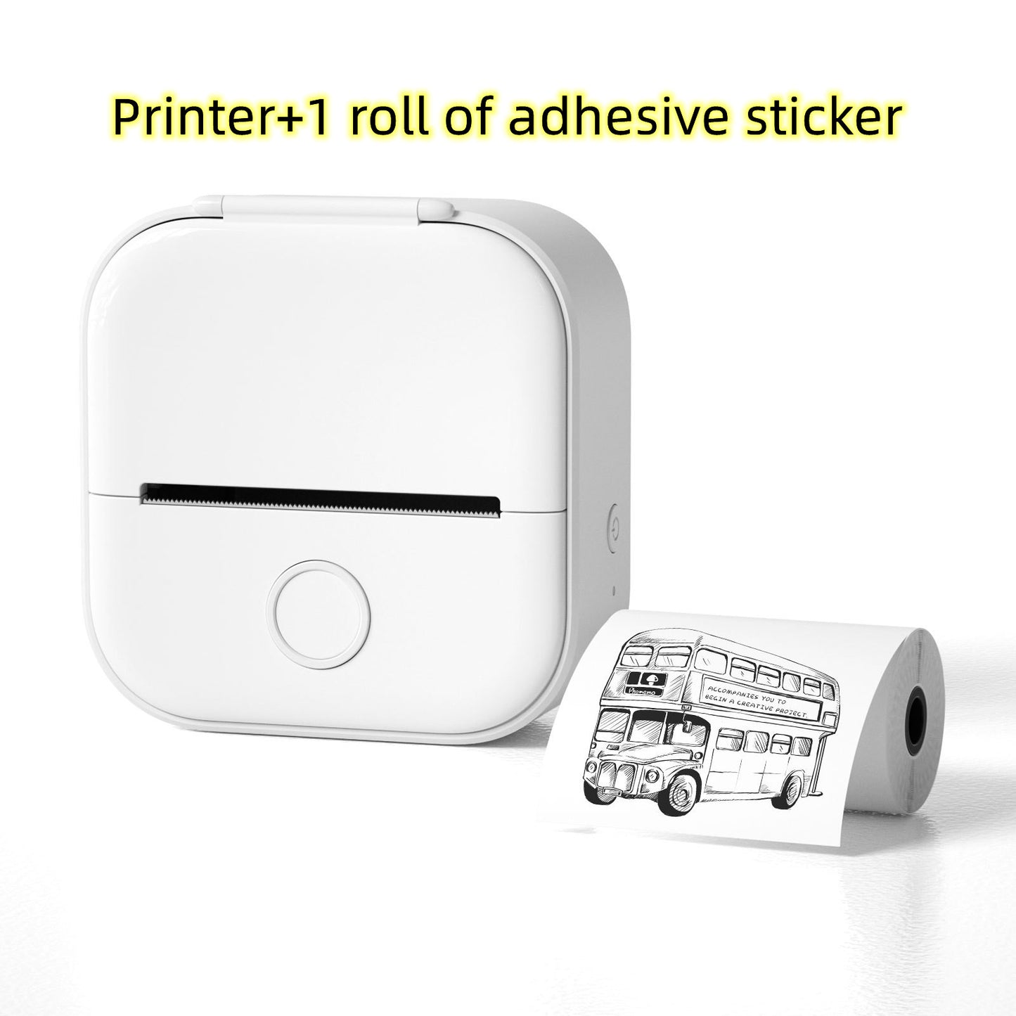 Portable Mini Thermal Label Printer Bluetooth-compatible