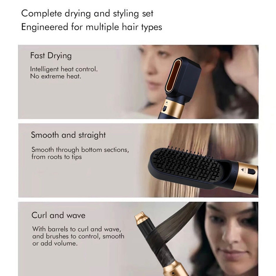 New Hair Dryer Multi Hair Styler 5 In1 Curling Iron Hair