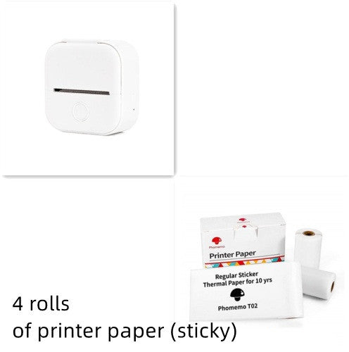 Portable Mini Thermal Label Printer Bluetooth-compatible